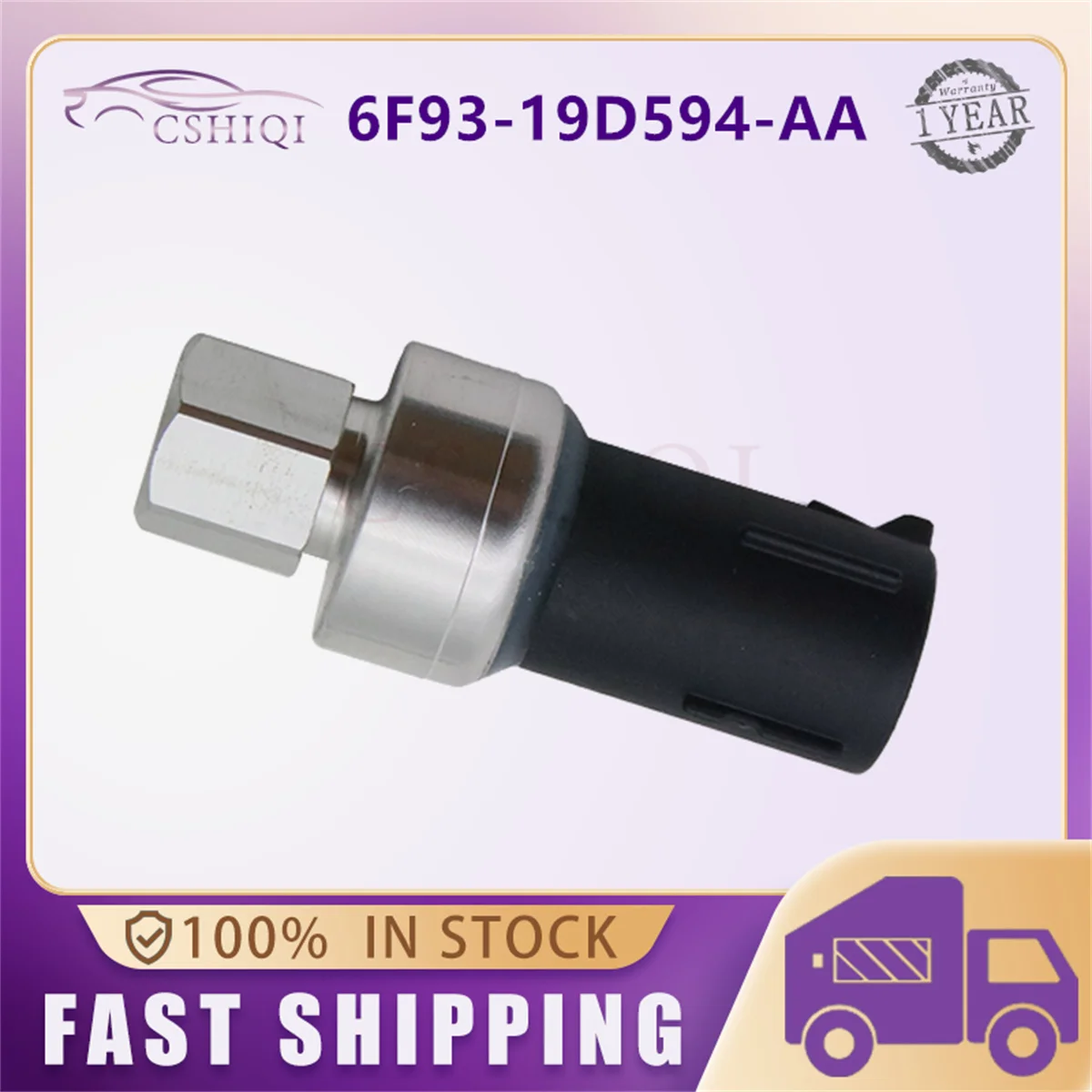 6F93-19D594-AA Air Condition Pressure Switch Sensor For Ford Fiesta Edge Escape Expedition Lincoln Navigator Mercury Auto Parts