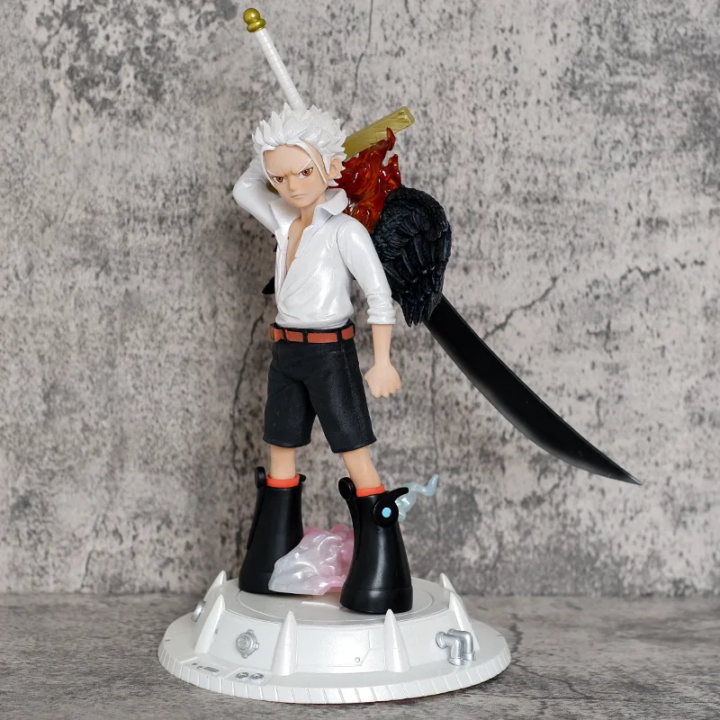 30 см Dracule Mihawk One Piece Аниме Фигурка Blazing Angels Q Версия Oka Shichibukai Модель Статуя Коллекция Игрушки Подарки Для Детей