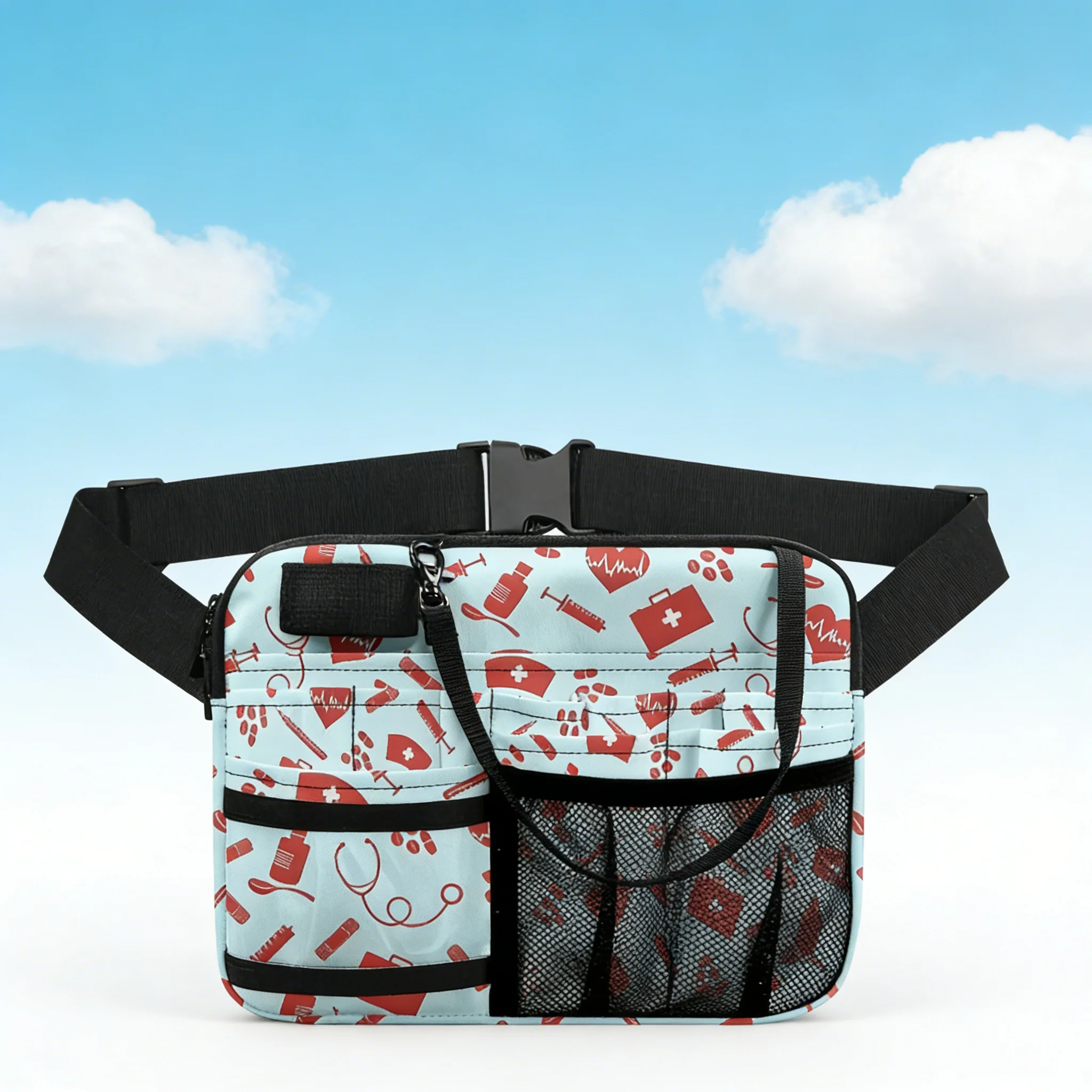 

Premium Nurse Fanny Pack Lightweight Medical Waist Bag for Emergency Response