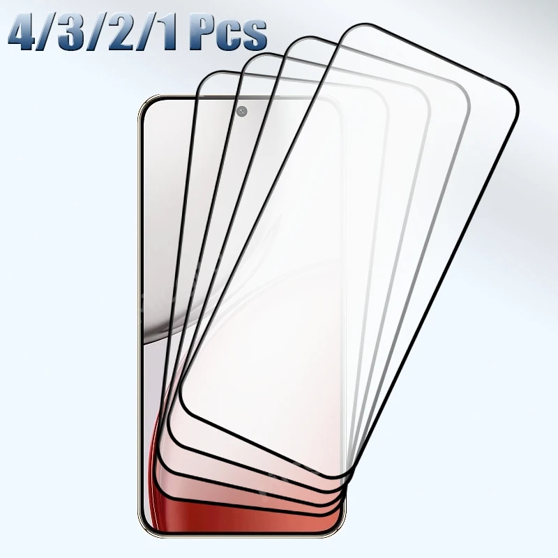

Full Glue For Honor Magic 8 Lite Screen Glass Protector 9H Clearly Anti-Scratch Tempered glass 4/3/2/1PCS