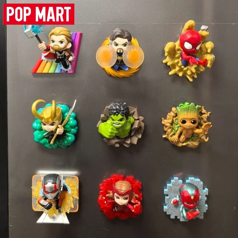 POPMART Marvel Across The Infinite Series Blind Box Hero Action Figure Mystery Box Set Collectible Desk Decor Kids Birthday Gift view 6