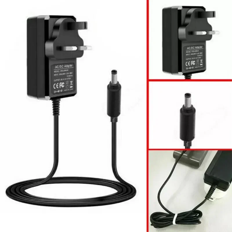 UK Plug Vacuum Cleaner Charger Power Charger Cable for Dyson V6 V7 V8 DC58 DC59 DC61 DC62 SV04