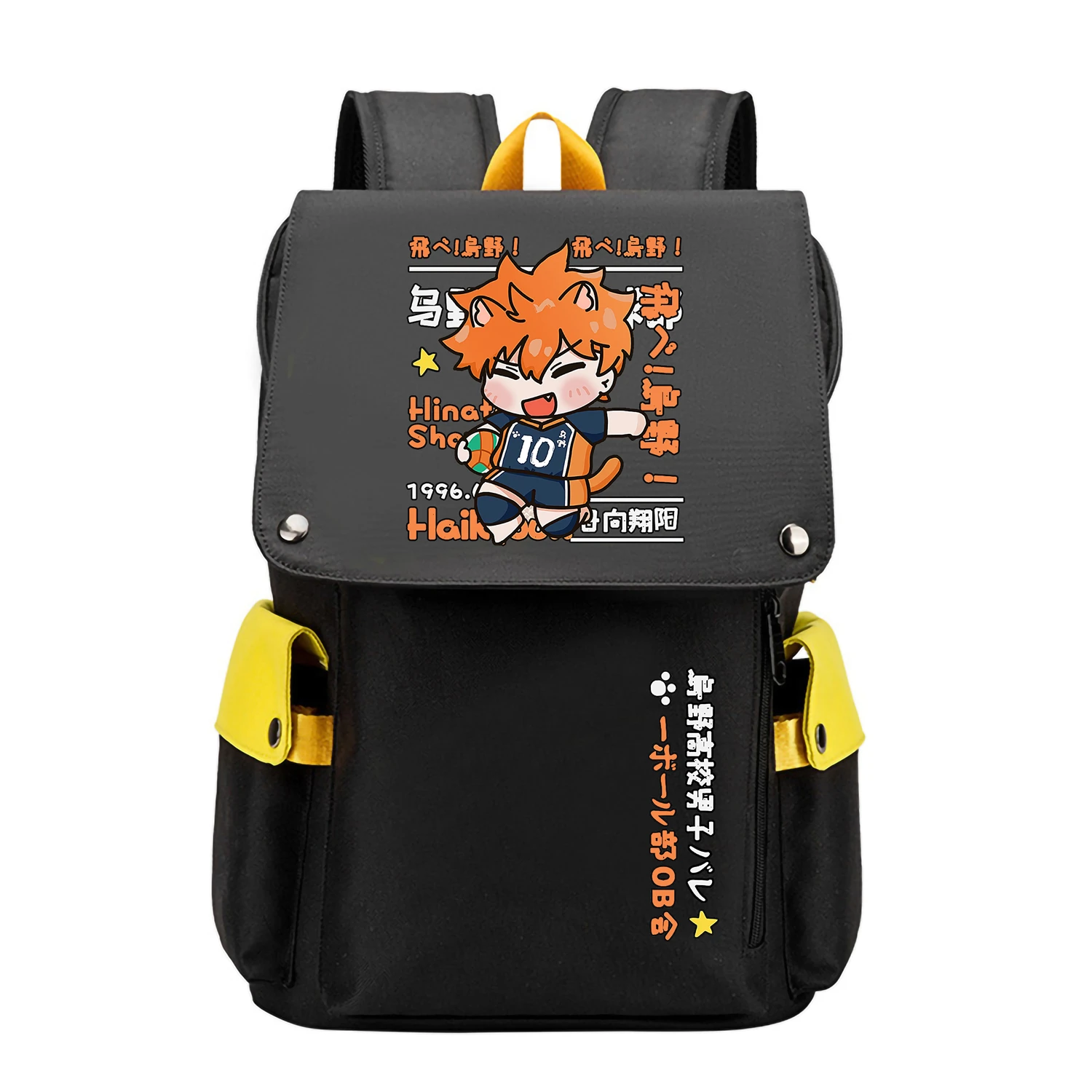 

Аниме Haikyuu VBC унисекс школьный рюкзак с мультяшным флагом сумка для книг большой дорожный рюкзак с зарядкой через USB рюкзак для ноутбука для девочек Rugzak