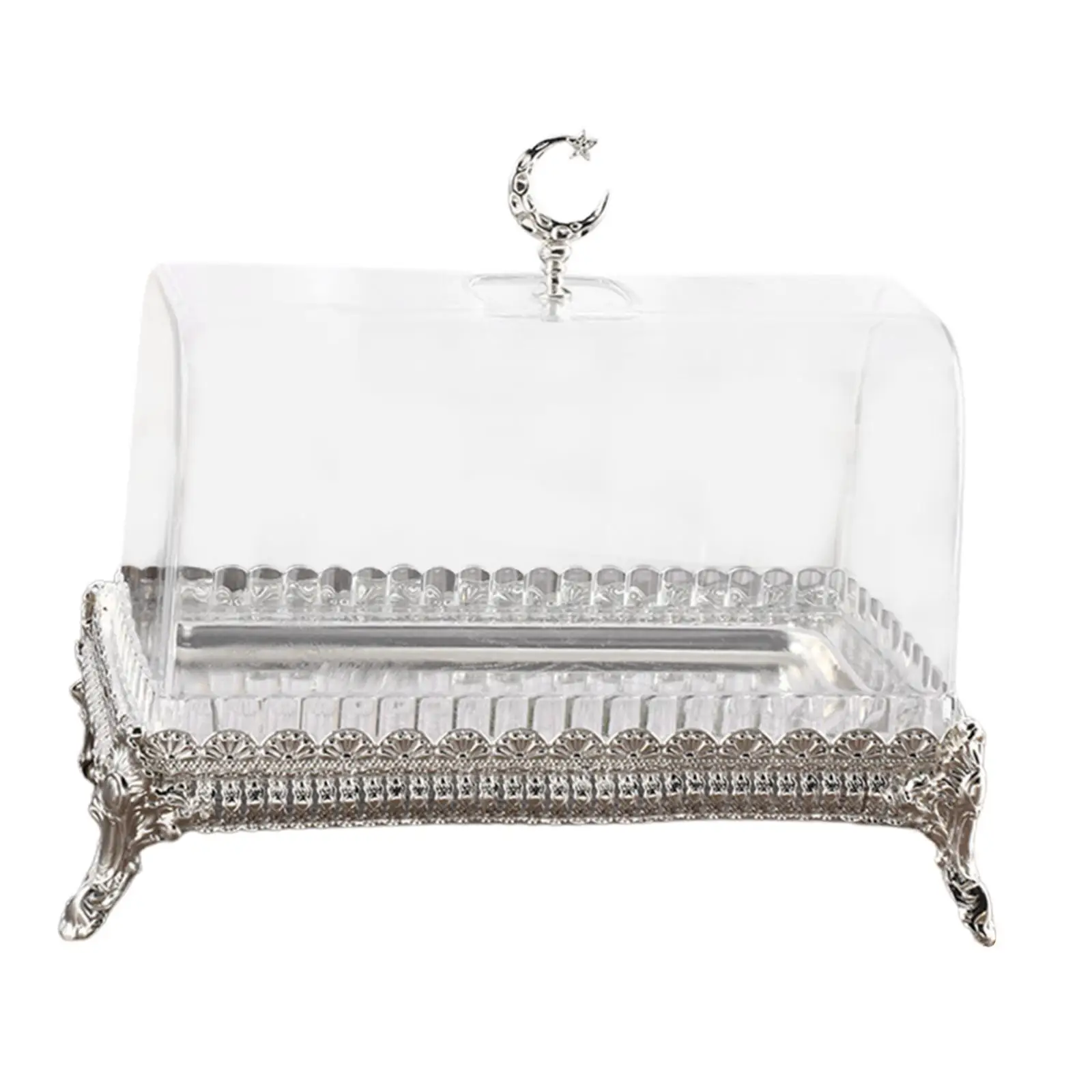 

Serving Platter Cookies Cupcake Holder Food Tray for Chocolate Fruit Snack