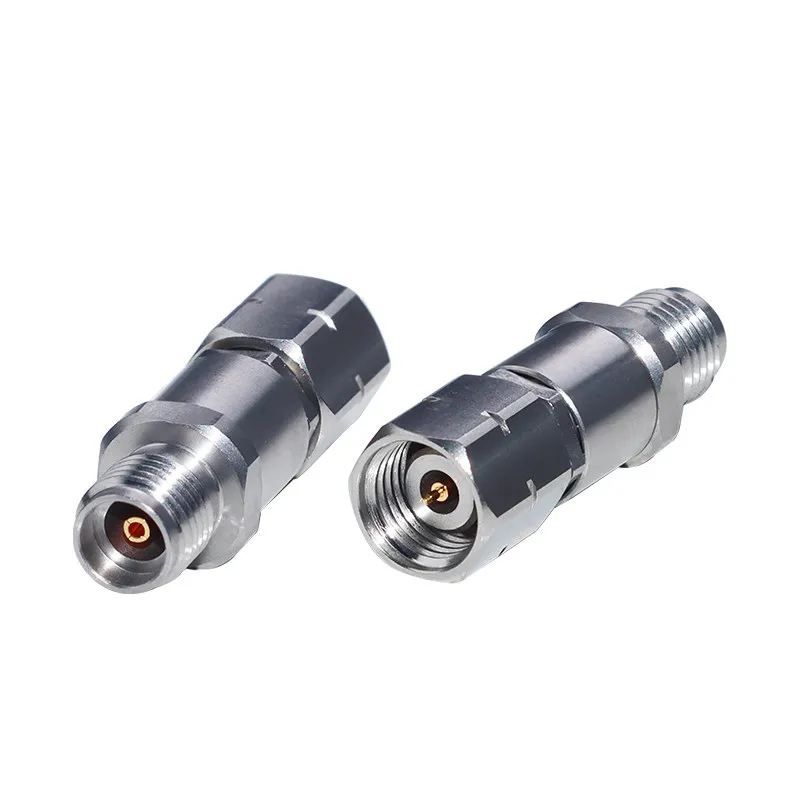 Millimeter wave adapter 2.4MM circular 3.5MM female stainless steel converter 26.5GHZ mesh transfer