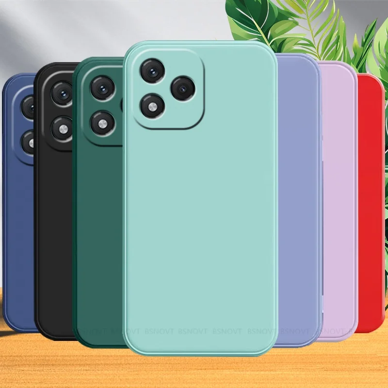 For Honor 400 Lite Case Cover Huawei Honor 400 Lite Capas Shockproof Bumper Soft Original Liquid Silicone Fundas Honor 400 Lite