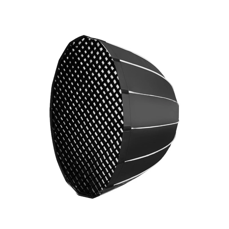 

Параболический металлический параболический металл глубиной 120 см для крепления Bowens для фотостудии, вспышка, совместимый зонтик