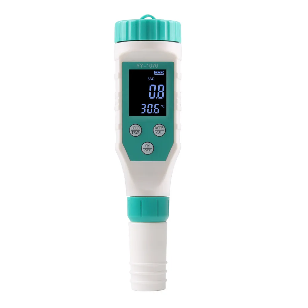 NEW  High-precision Swimming Pool Water Quality Detector Multifunctional Household PH Meter Sea Tank Aquaculture Salinity Meter