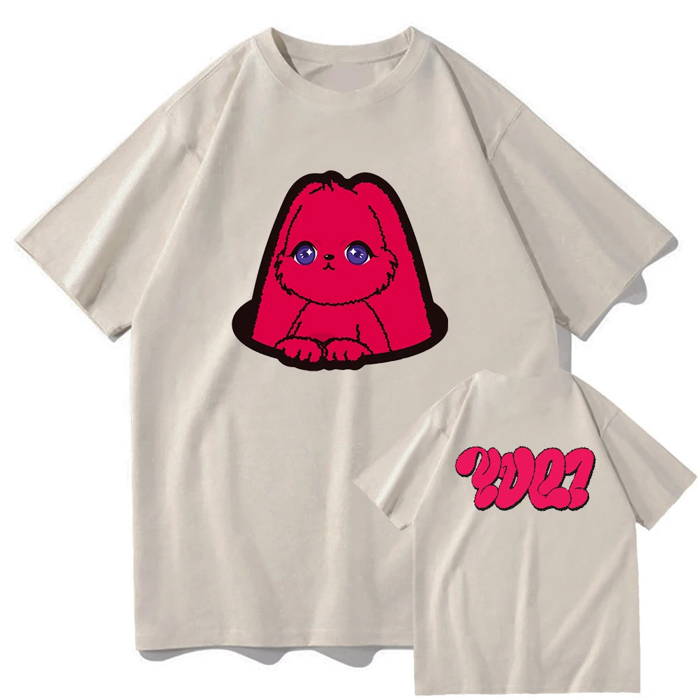 YUQ1 2024 Album Tshirt Yuqi Freak Rabbit Men/women Clothing Harajuku Summer Kawaii Tops Vintage Unisex Cotton Graphic T Shirts