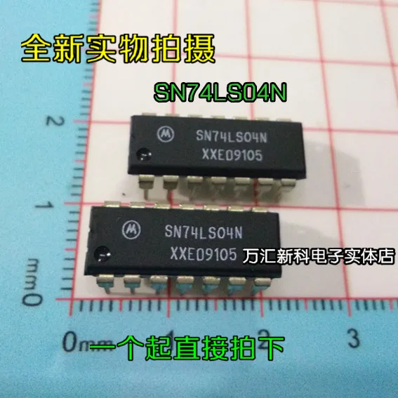 10pcs orginal new SN74LS04N 74LS04 DIP-14