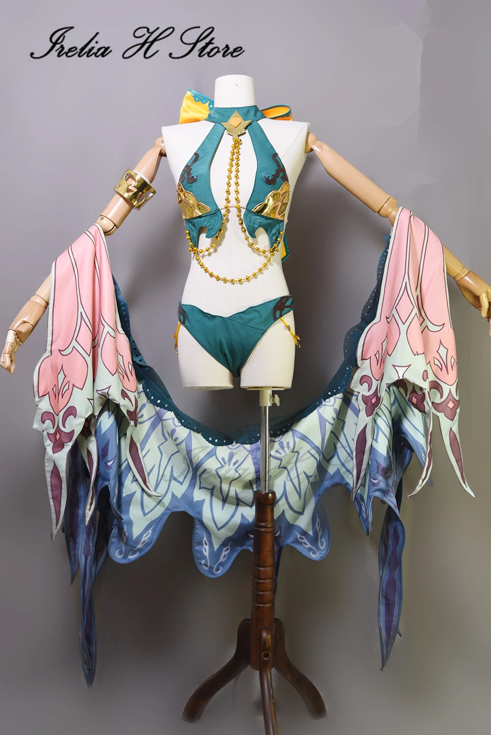 

Irelia H Store Granblue Fantasy Metera Cosplay Costume Metera Swimsuit female Custom made size