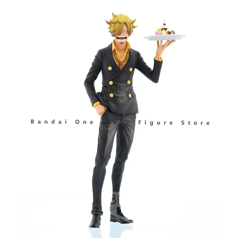 In Stock Original Bandai One Piece BANPRESTO Sanji Action Figures Animation Toys Gifts Model Genuine Collector Anime Hobby