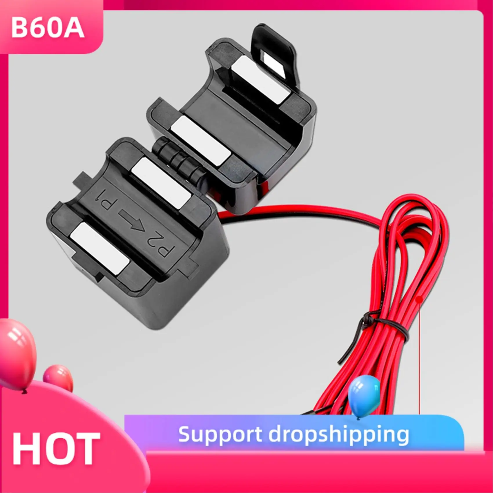 

B60A 3X High Frequency Split Core Current Transformer OPCT16AL 3000/1 AC CT Clamp On Current Transformer