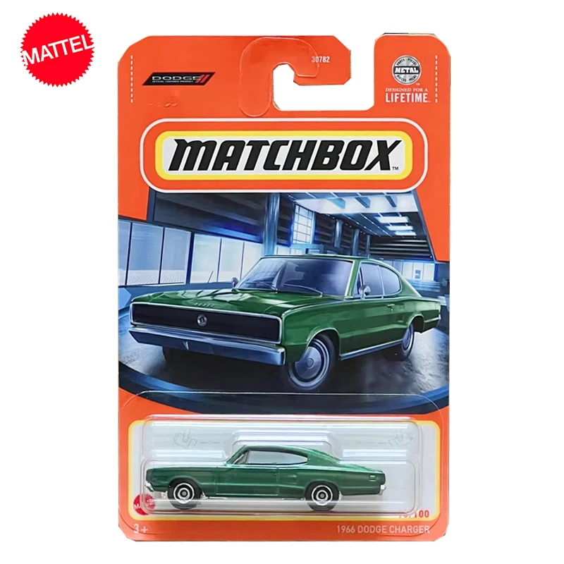 

Оригинальный автомобиль Mattel Matchbox 1/64, металлический литой под давлением, 1966, имитация Dodge Charger, модель автомобиля, игрушки для мальчиков, коллекция, подарок на день рождения