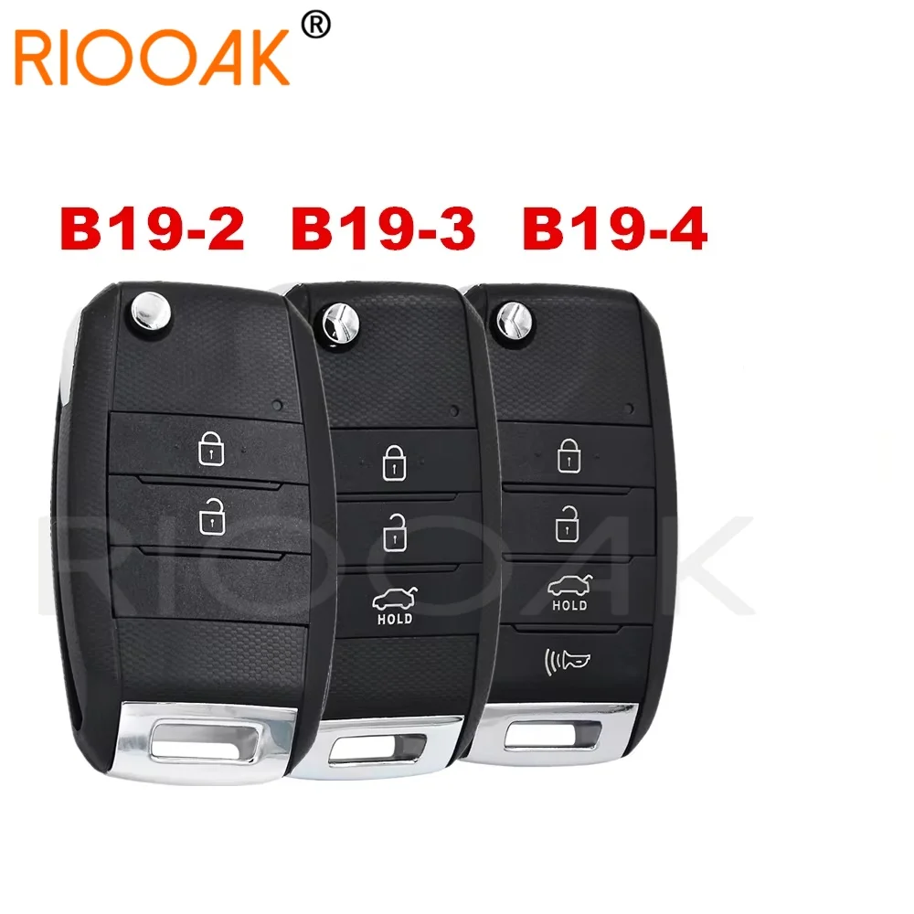 

5pcs KEYDIY B19-2 B19-3 B19-4Original 2/3/4 Buttons Universal Remote Control Key B-Series for KD900 KD MINI,URG200 ,KD-X2