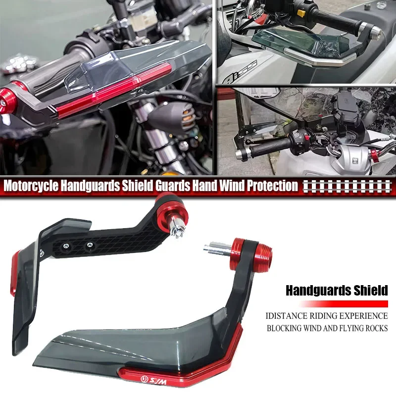 For SYM JET 14 50/125/200 Motorcycle Handguards Shield Guards Hand Wind Protection