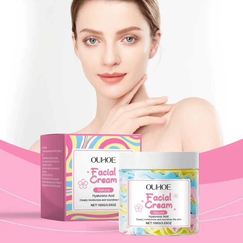 

Sakura Butter Face Cream - 80g Nourish & Hydrate, Soften Dry Skin, Daily Moisturizer for Radiant & Supple Complexion