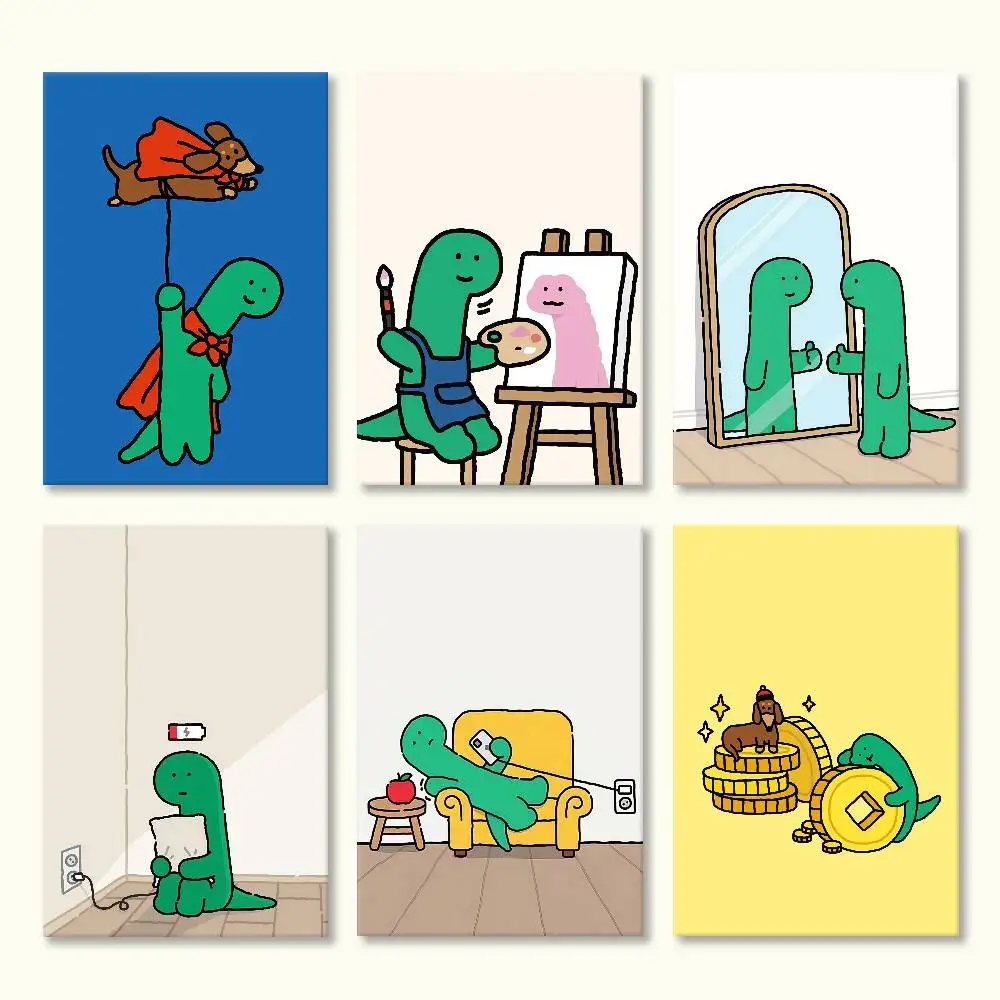 Korea Hot Cute Joguman Poster HD Self Adhesive Waterproof Wall Art Ideal for Home Office Dorm Gift