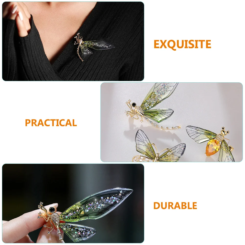 

Stylish Dragonfly Brooch Pin Women Jewelry Outfit Decorations Accessories Party Wear Brooches Jewelry for Women