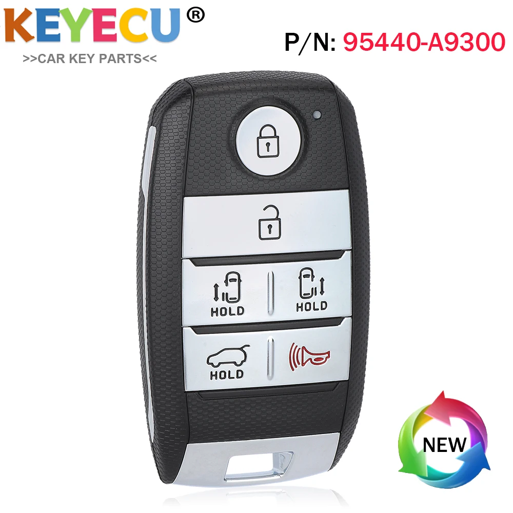 95440-A9300 SY5YPFGE06 Proximity Smart Remote Key for 2015 2016 2017 2018 2019 2020 2021 KIA Sedona Fob 6 Button ID47 Chip