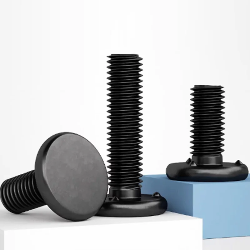 10/20/50/100pcs M5 M6 M8 M10 Grade 8.8 Black Carbon Steel 3-Point Welding Screws Stud Weld Bolts 10mm-55mm Length