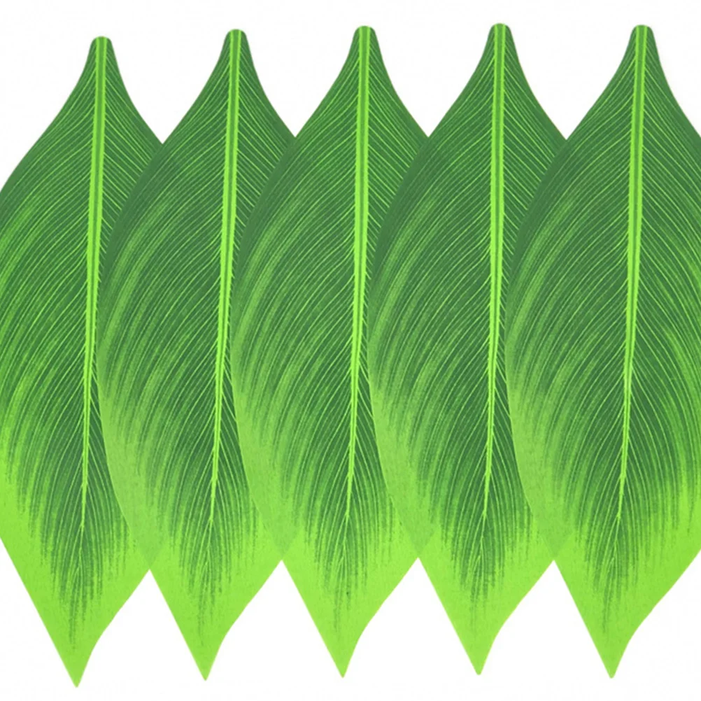 6 قطعة مجموعة أزياء حفلة هاواي أوراق اصطناعية تنورة العشب الأزهار جارلاند الصدرية أساور عقال مهرجان شاطئ لوا الاستوائية #2