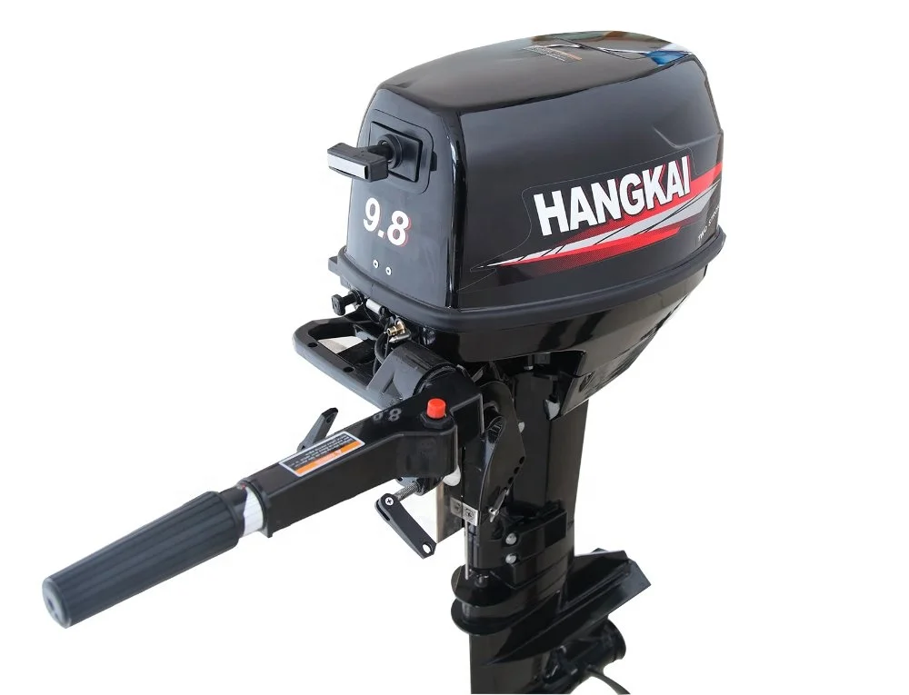 New Popular HANGKAI 9.8HP 2 Stroke Marine Boat Motor Outboard For Sale