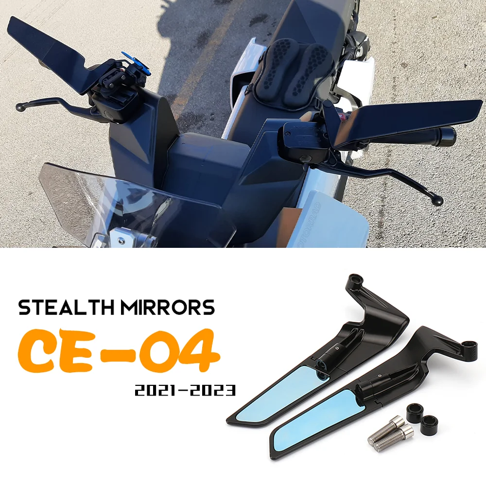 

For BMW CE04 CE 04 Accessories Stealth Mirrors CE-04 Motorcycle Adjustable Winglets Rearview Mirror for CE04 CE 04 Parts