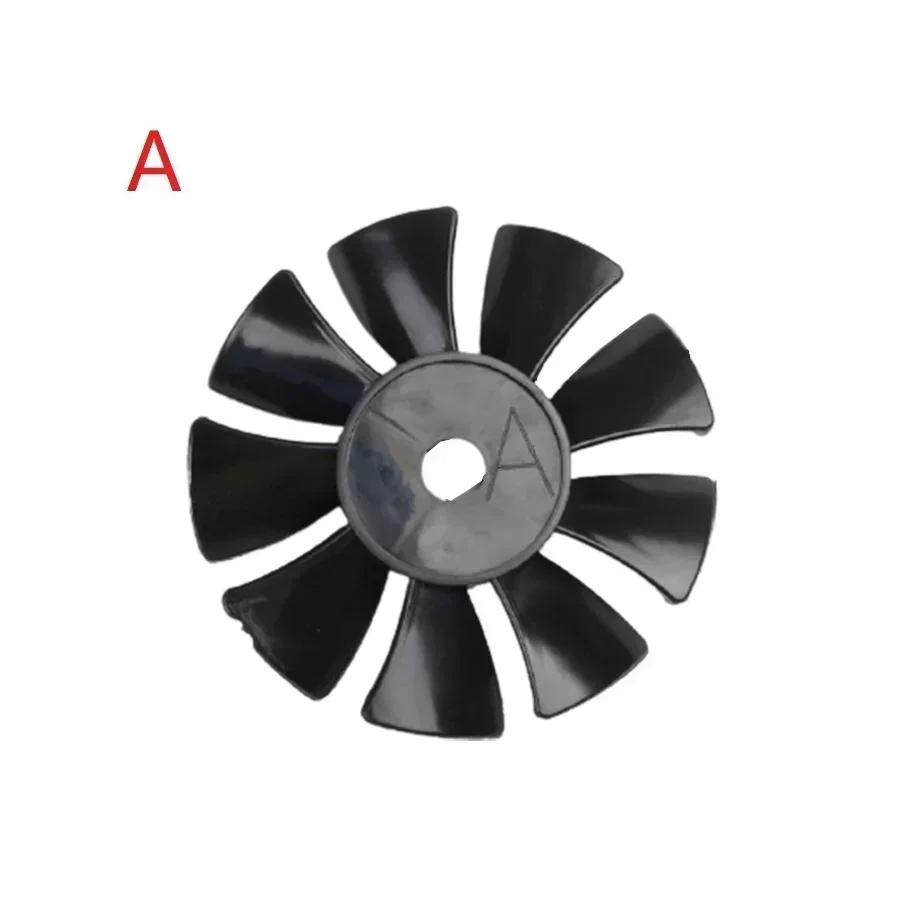 Cooling Blade Air Compressor Blade BLACK Cooking Appliance Cooling Fan Direct Connected Mini ​Plastic Accessories