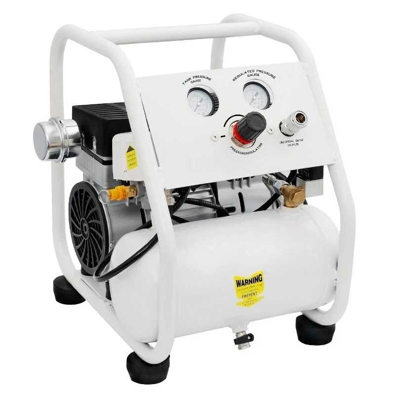 Portable Oil Free Low Noise Home Air Compressor Woodworking Frame Type Air Compressor Industry-Specific Equipment