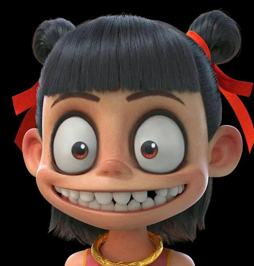 Film Ne Zha 2 peruka do cosplay dla dziecka opaska na głowę Anime NeZha opaska do włosów akcesoria kostiumowe na Halloween