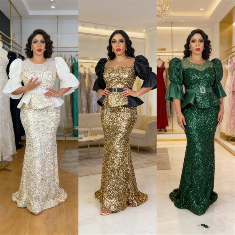 

African Dresses for Women Lace Bodycon Evening Party Gown Dubai Turkey Abaya Muslim Dress Ankara Dashiki Wedding Formal Robe New