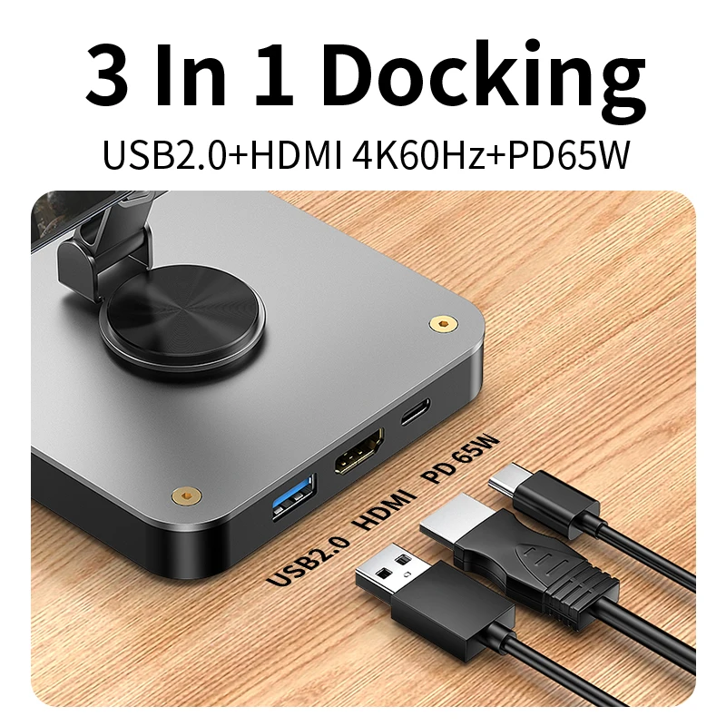 Imagem -02 - Unnlink-estação de Ancoragem Usb c para Nintendo Switch Rog tipo c para 4k 60hz Tablet para Telefone Hdmi Suporte Dobrável Telefone para tv Hub