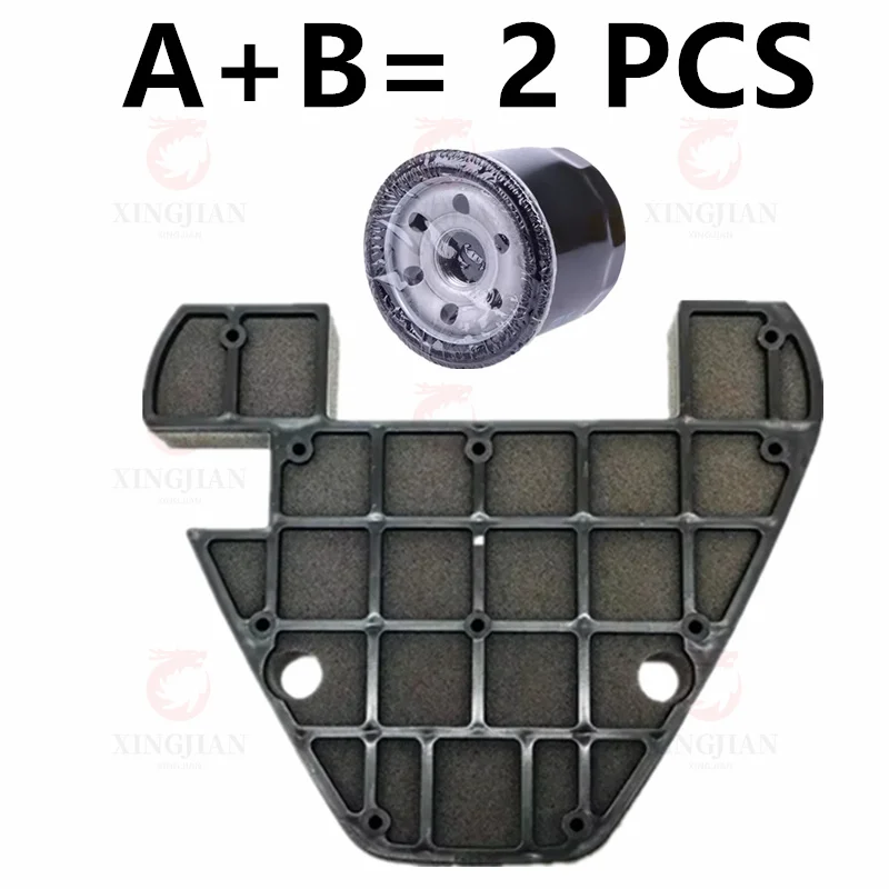 

Motorcycle Air Filter For BENDA BD400-15 Chinchilla450 Chinchilla500 Napoleon450 Engine Air Intake Cleaner Replacement Parts
