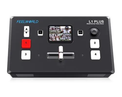 4 Channel  Touch Screen USB2.0 Recording PTZ Control USB3.0 Fast Streaming Video Mixer Switcher