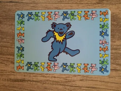 Grateful Dead Dancing Bears  Metal Wall Sign