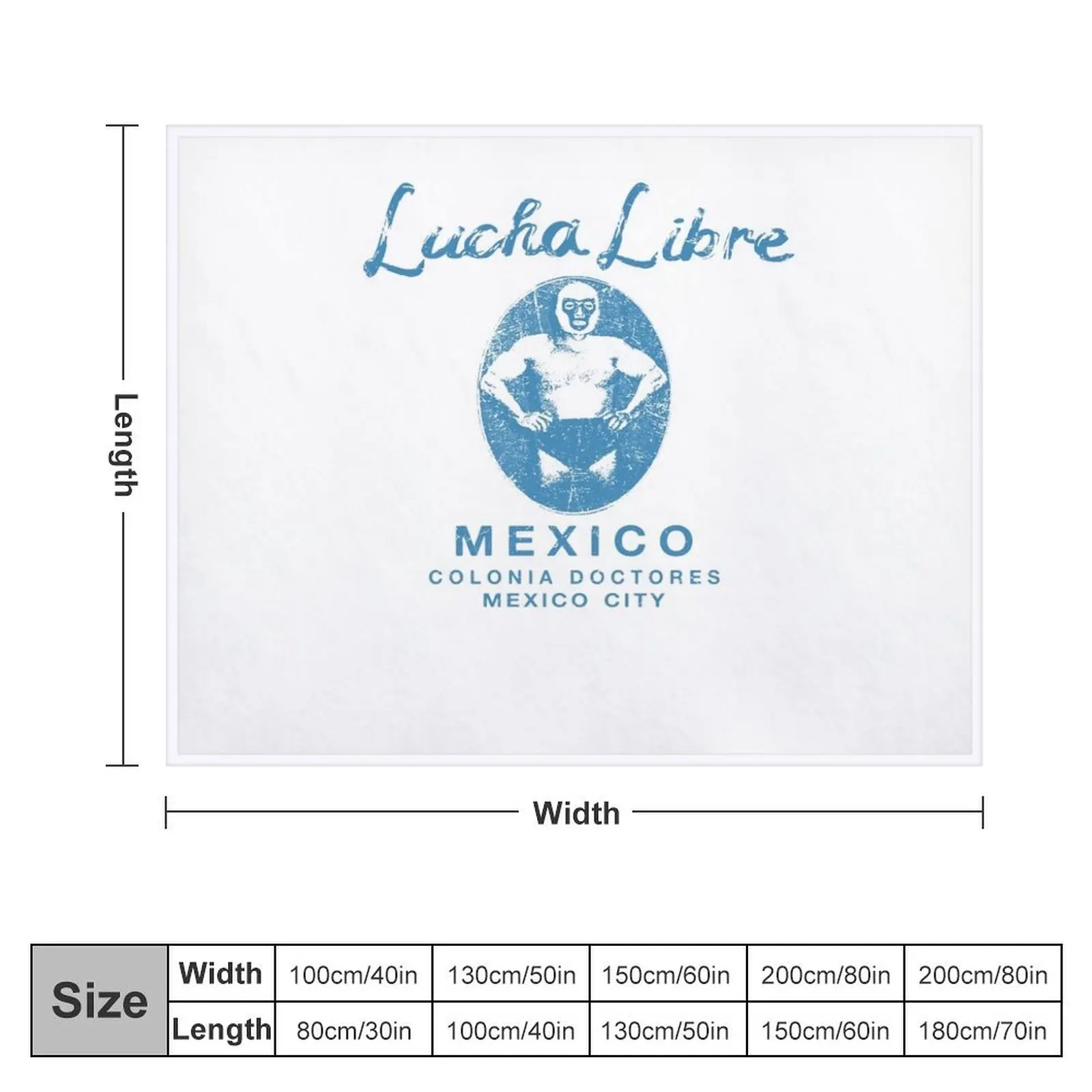 Lucha Libre Mexican Wrestling Mask Throw Blanket Sleeping Bag Stuffeds Decorative Beds Blankets