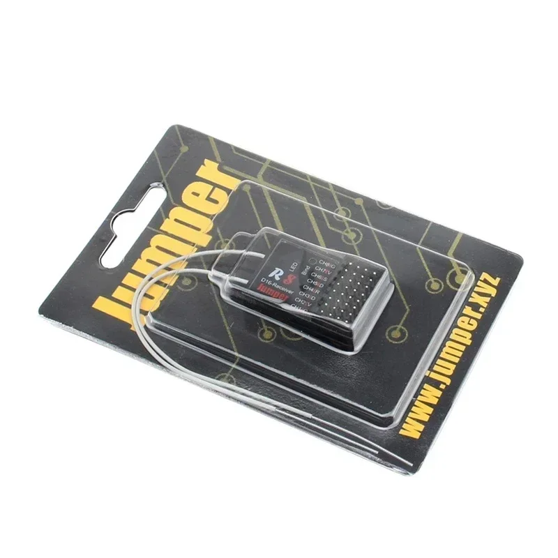 Jumper R8 Receiver 16CH Sbus Compatible Frsky D16 D8 Jumper T16 T12 Mode Radio OpenTX for PIX PX4 Flight Control RC Drone