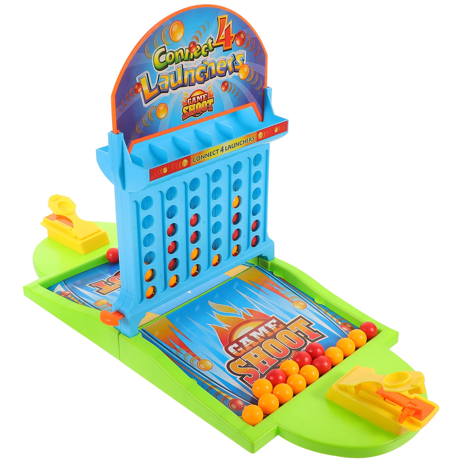 1 szt. Mini Koszykówka Palcowa Pinball, Jasne Kolory, Ekologiczny Plastik, Gra Biurkowa, Poprawia Koordynację Ręka-Oko, Dla Dzieci