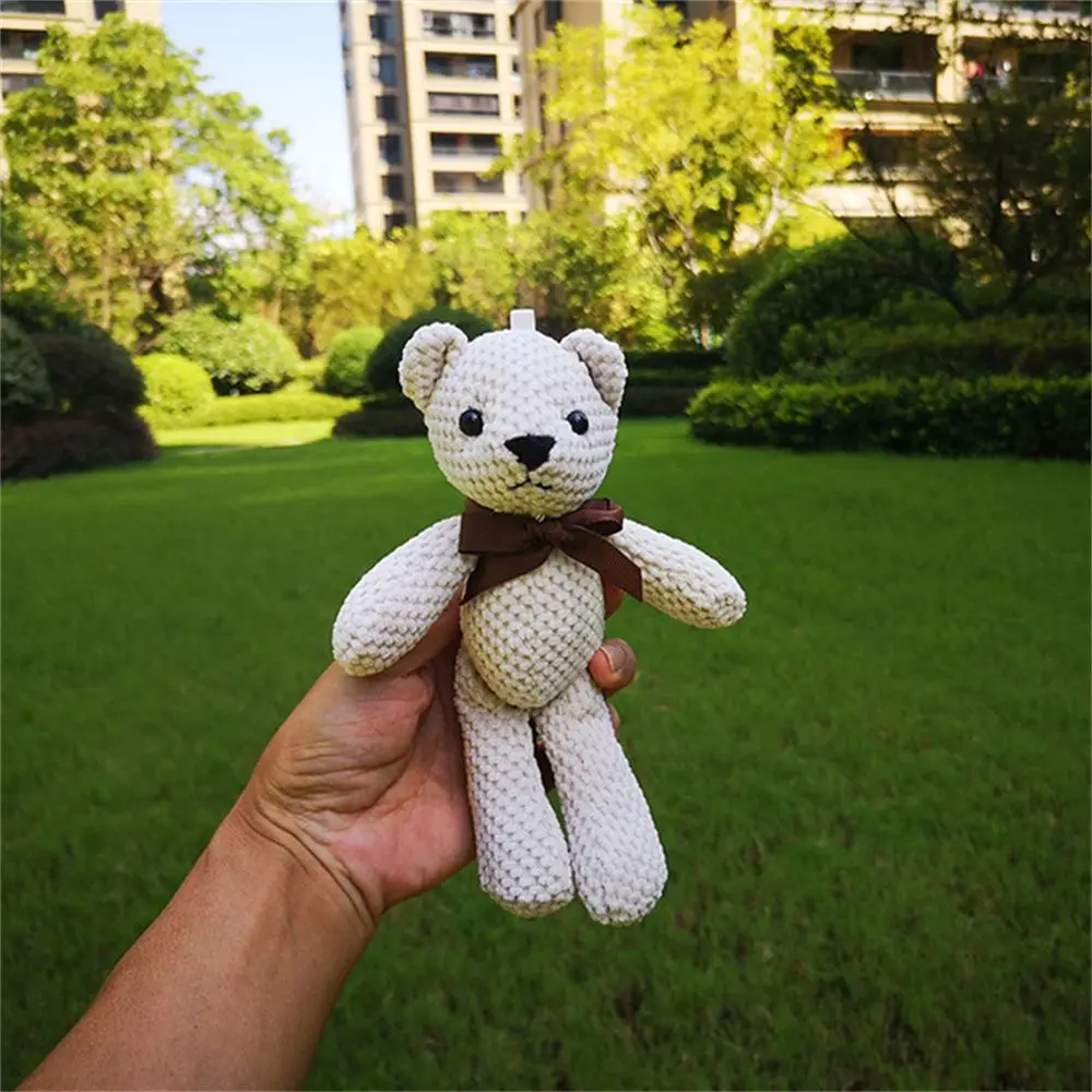 

15cm Children Gift Plush Pendant Toy Decorations Wedding Party Decor Stuffed Animals Bear Plush Toy Bear Stuffed Toys Soft Toys