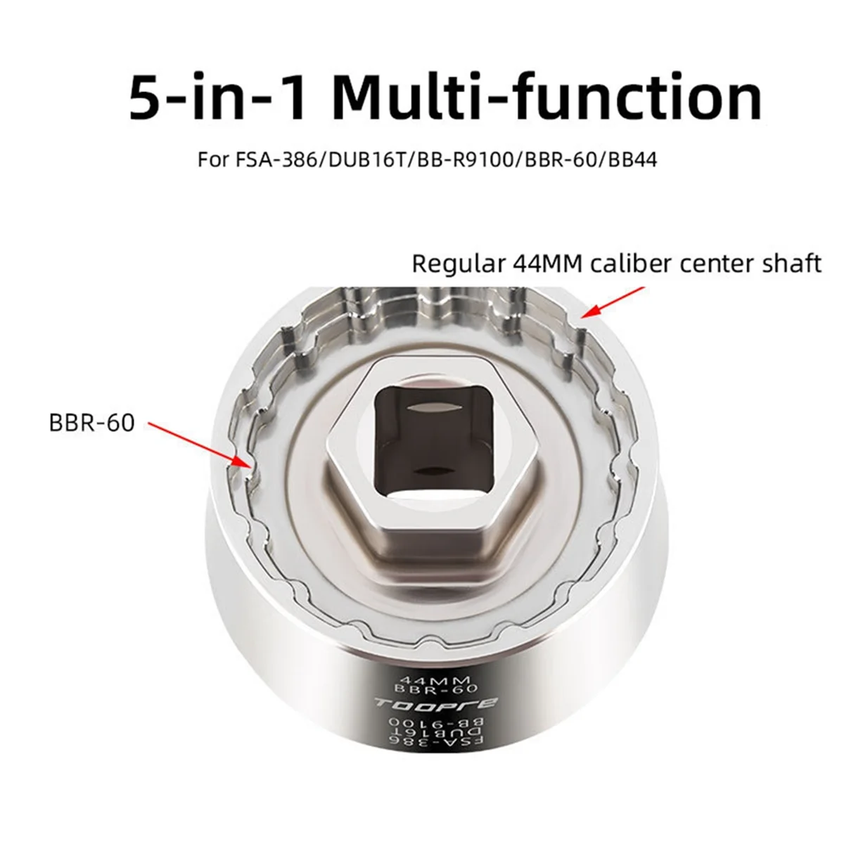 

AC22 5 в 1 велосипедный каретка для R60-9100 DUB16T FSA386 велосипедный съемник экстрактор велосипедный кривошип инструмент для ремонта