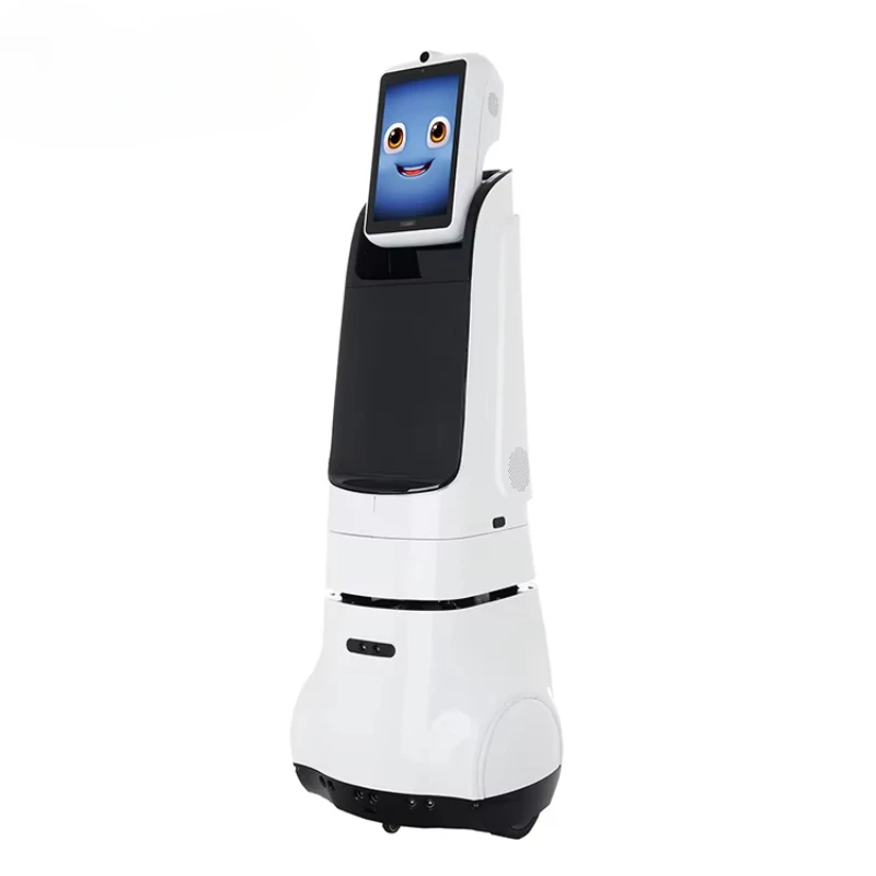 Intelligent Face Recognition Guiding Guests Interact Roboter Commercial Best Store Reception Communication Robot