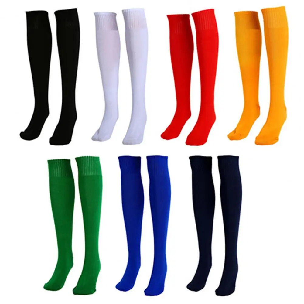 Football Socks Long Knee Length Men Women Children Adult Sports Socks Sweat Absorbent Basketball Knee Socks Running Socks