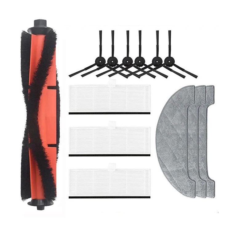 أجزاء روبوت المكنسة الكهربائية ، ممسحة الملابس ، أكياس الغبار ، فرشاة رئيسية ، فرشاة جانبية ، فلتر HEPA ل Imou L11 ، L11 Pro HONITURE Q6 Pro ، جديد