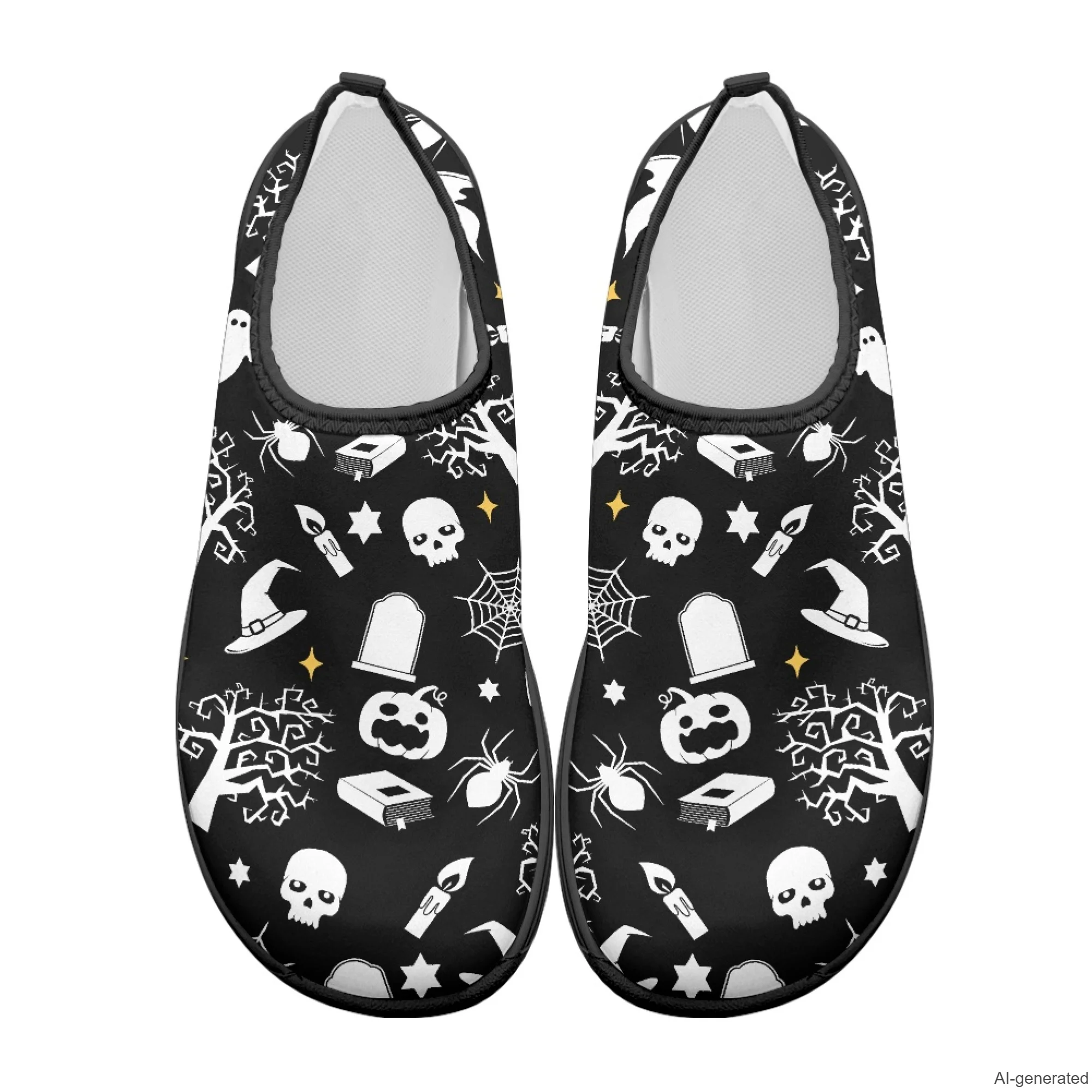 XIXIRIMIDO Slip-on Wide-toed Shoes Board Shoes Work Shoes Casual Shoe for Woman Male Nurse Shoes Halloween Shoes Woman 36-46