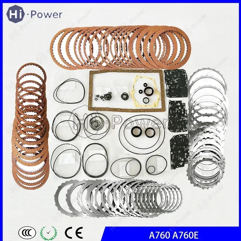 A760E A761E Transmission Master Repair Kit Rebuild Kit Steel Friction Plate For CELSIOR CENTURY SEQUOIA TUNDRA 6-SPEED A760