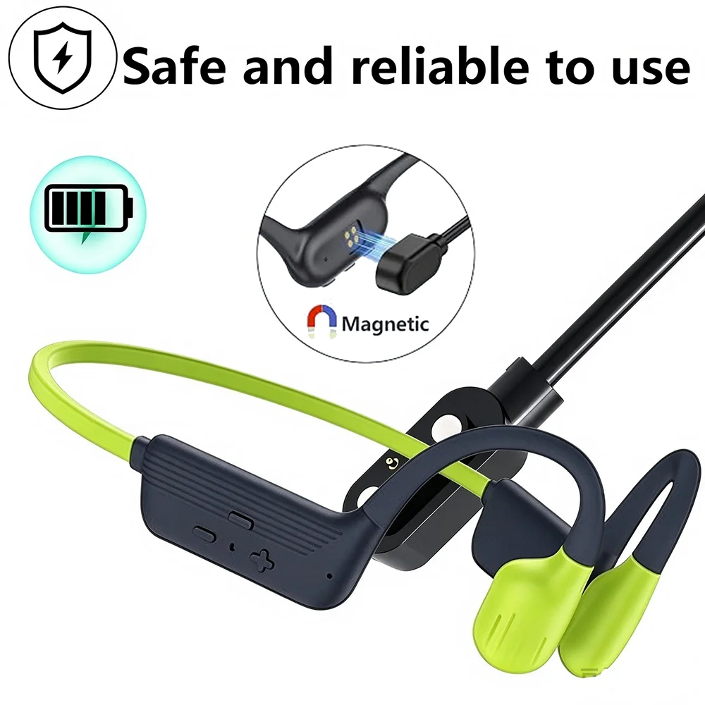 X7/X8/X18 Pro対応、防水骨伝導ヘッドホン用、磁石 - Magnetic Charging Cable Bone Conduction のレビューと価格