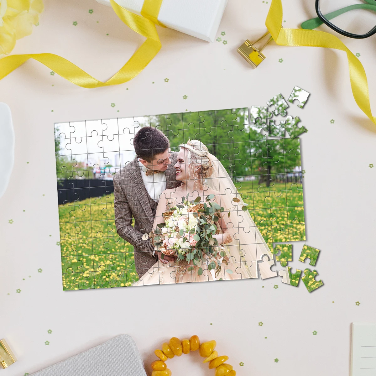 Customized Photo Customizable Picture Personalised Decompression Puzzles Custom DIY Personalised Photo Portrait Puzzles