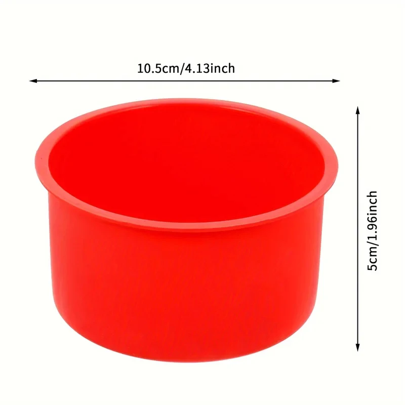 Silicone Round Cake Mold, Multi-Size Baking Tray for Cake Making