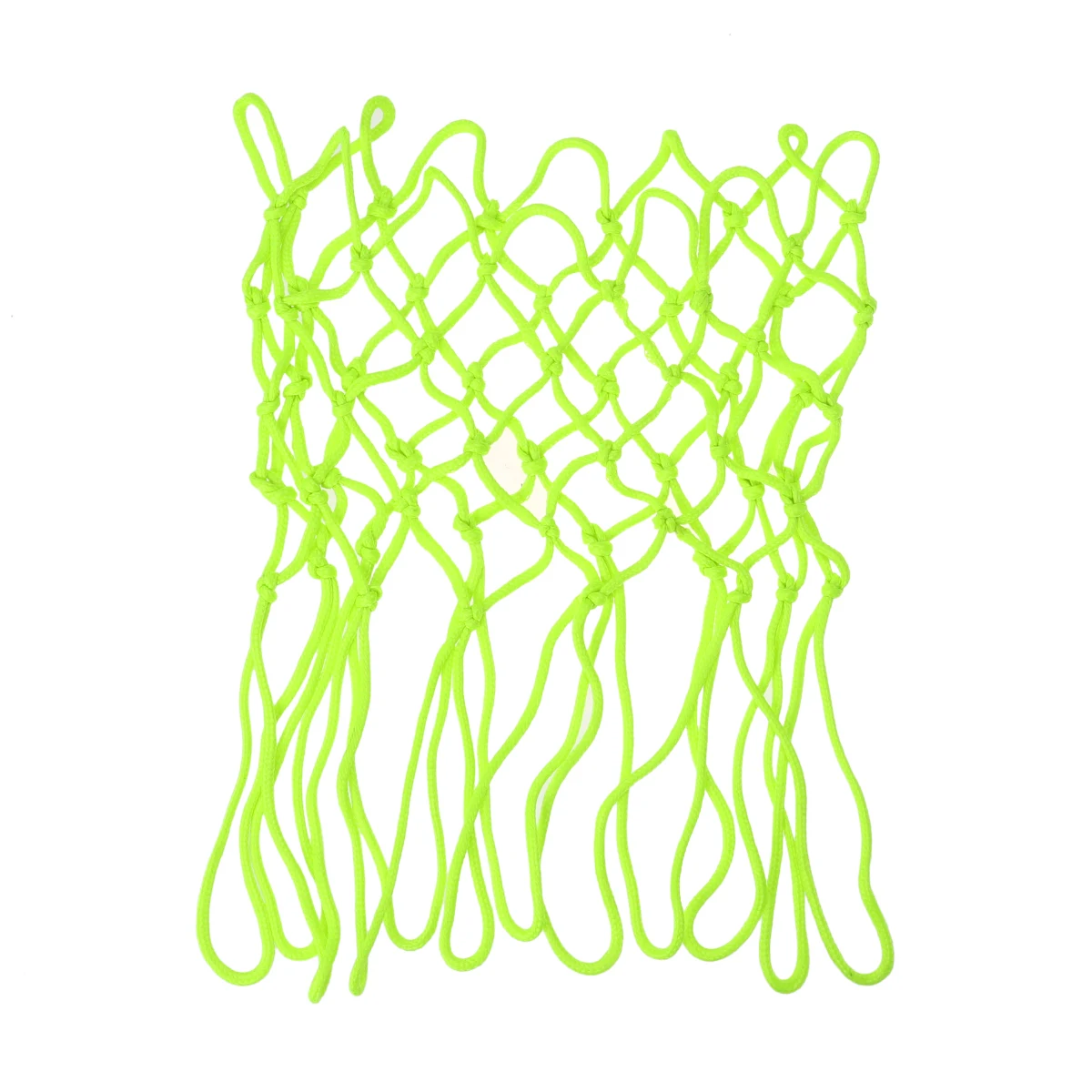 Le nylon vert intérieur de filet de basket-ball de lueur lumineuse la jante sombre résistante rechargeable